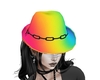Rainbow Chain Hat
