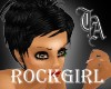 TA Rockgirl Shiny Black