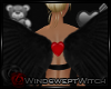 W| Dark Cupid Wings