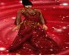 Red EveningGown W/Jewels