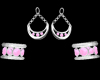 Pink Pearl Silver Set
