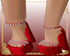 PC] Red Floral Shoes