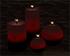Dark Floor Candles