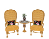 Rattan Coffee Chat Chair