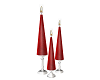 Red Christmas Candles