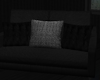Black/Silver Sofa ~