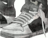!Grey Y2k Sneakers