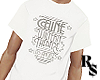 R. white c-line shirt