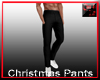 Christmas Pants black