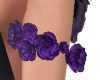 Purple Roses Armband L