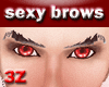 [3Z] sexy brows cut gray