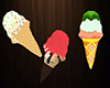 ice cream: wall deco