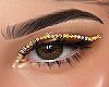 Golden Glitter Eyeliner