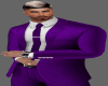 NeckTie Purple Suit