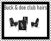 Buck & Doe Club Chairs