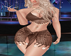 `LF`BOHO BROWN BIKINI