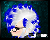 [MO] White Blue Mohawk
