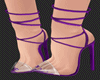 PurpleeClear Heels