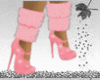 Pretty m Pink Xmas Heels