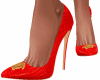 ♀Valentine croco heels