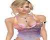 pink bra sheer top