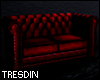 Red Armchair Dark