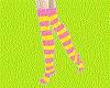 EB Pink Yellow Socks