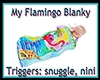 My Flamingo Blanky