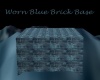 Worn Blue Brick Base