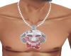 AS 6ix9ine SAW necklace