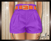 Katy Shorts Purple/Orang