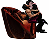 Cinnamon Kissing Couch