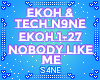 NOBDY LIKE ME-EKOH