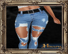 PHV Belted Ripped Jeans