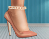 X |  Nude Ankle Chain