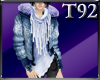 [T92] Blue Winter Coat