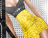 D~Yellow Dress XXL