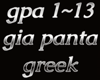 X ~ GIA PANTA ~ GREEK