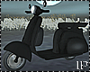 Black Scooter With Poses