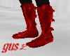 Toxic Red Ninja Boots