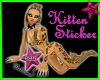 Sube Kitten Welcome Stic