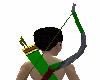 Green Recurve Bow