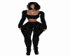 Black lace uotfit