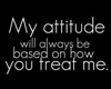 My Attitude