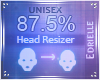 E~ Head Scaler 87.5%