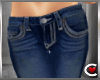 *SC-Capri Jeans Dk Blu