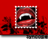 Vampire Fang Stamp