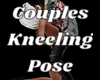 Couples Kneeling Pose