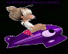 Animated Purple Plane