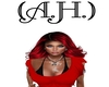 (A.H.) Ganilsion Red Blk